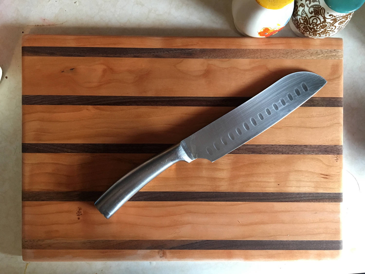 Cherry & Black Walnut Butcher Block