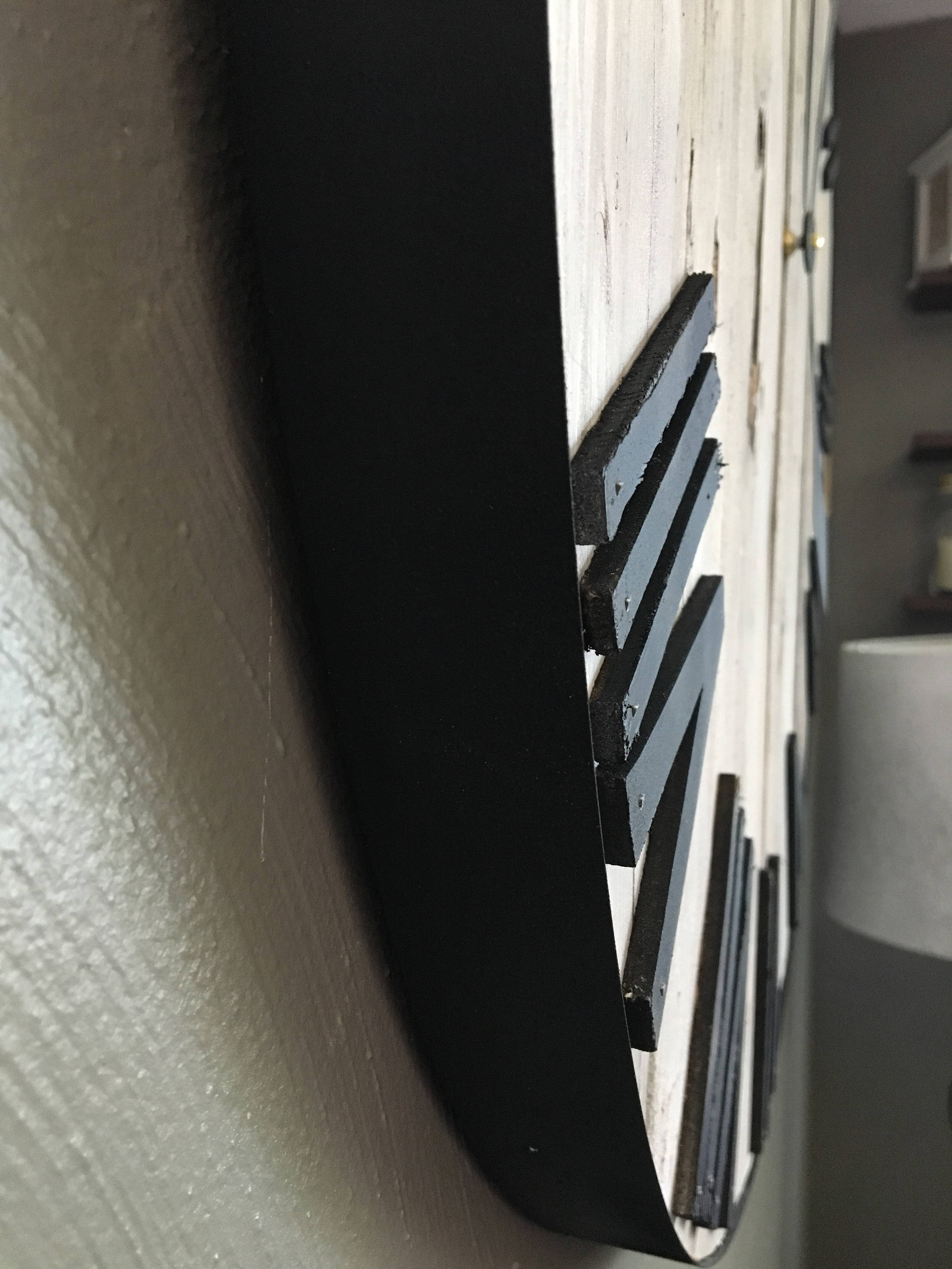 Pallet Style Wall Clock