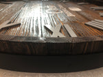 Load image into Gallery viewer, Rustic Wine Barrel Clock
