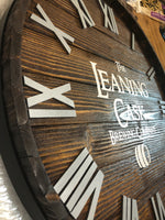 Load image into Gallery viewer, Rustic Wine Barrel Clock
