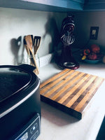 Load image into Gallery viewer, Cherry &amp; Black Walnut Butcher Block
