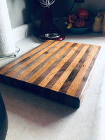 Load image into Gallery viewer, Cherry &amp; Black Walnut Butcher Block
