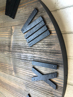 Load image into Gallery viewer, Rustic Barnwood Wall Clock
