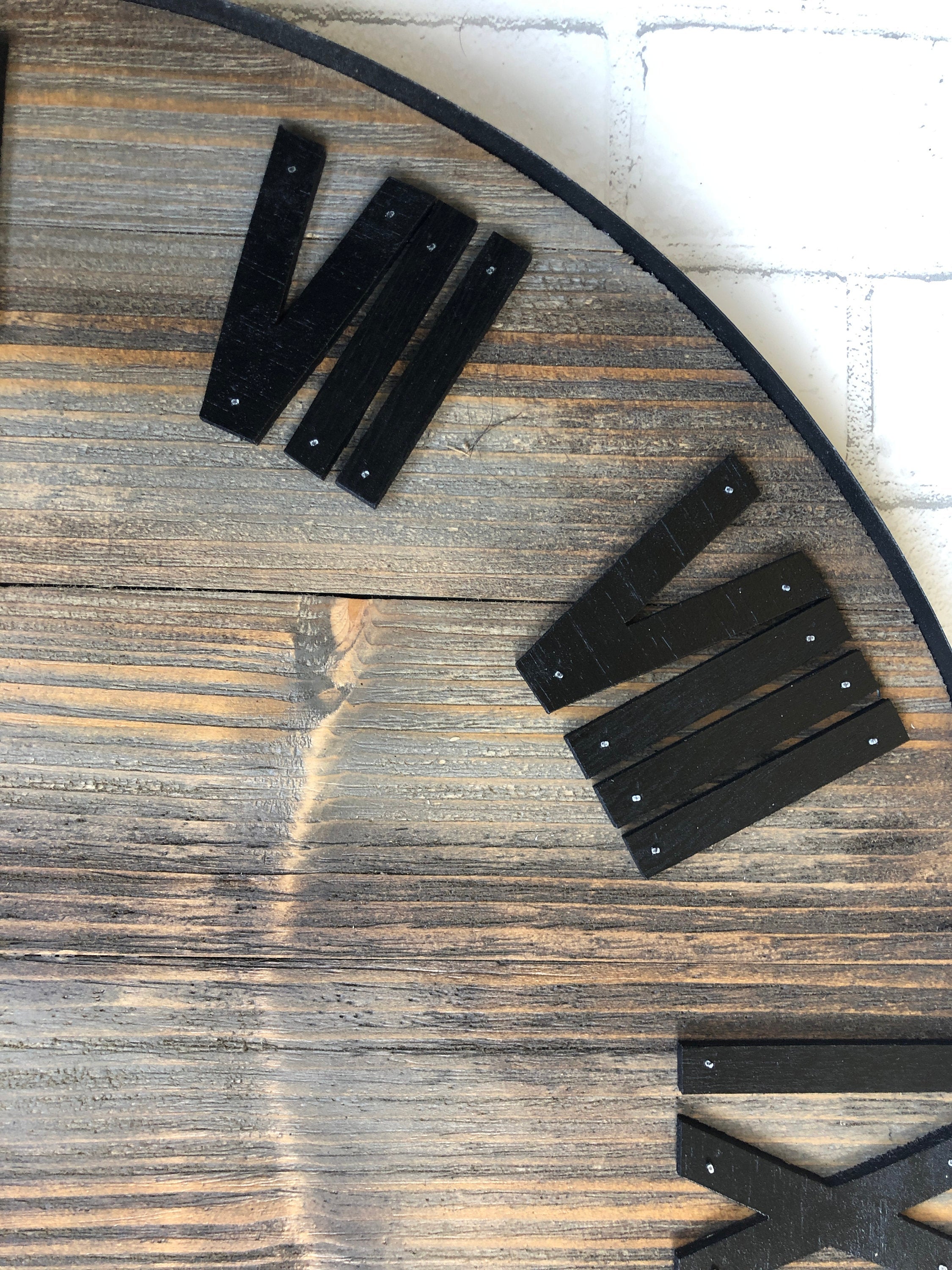 Rustic Barnwood Wall Clock