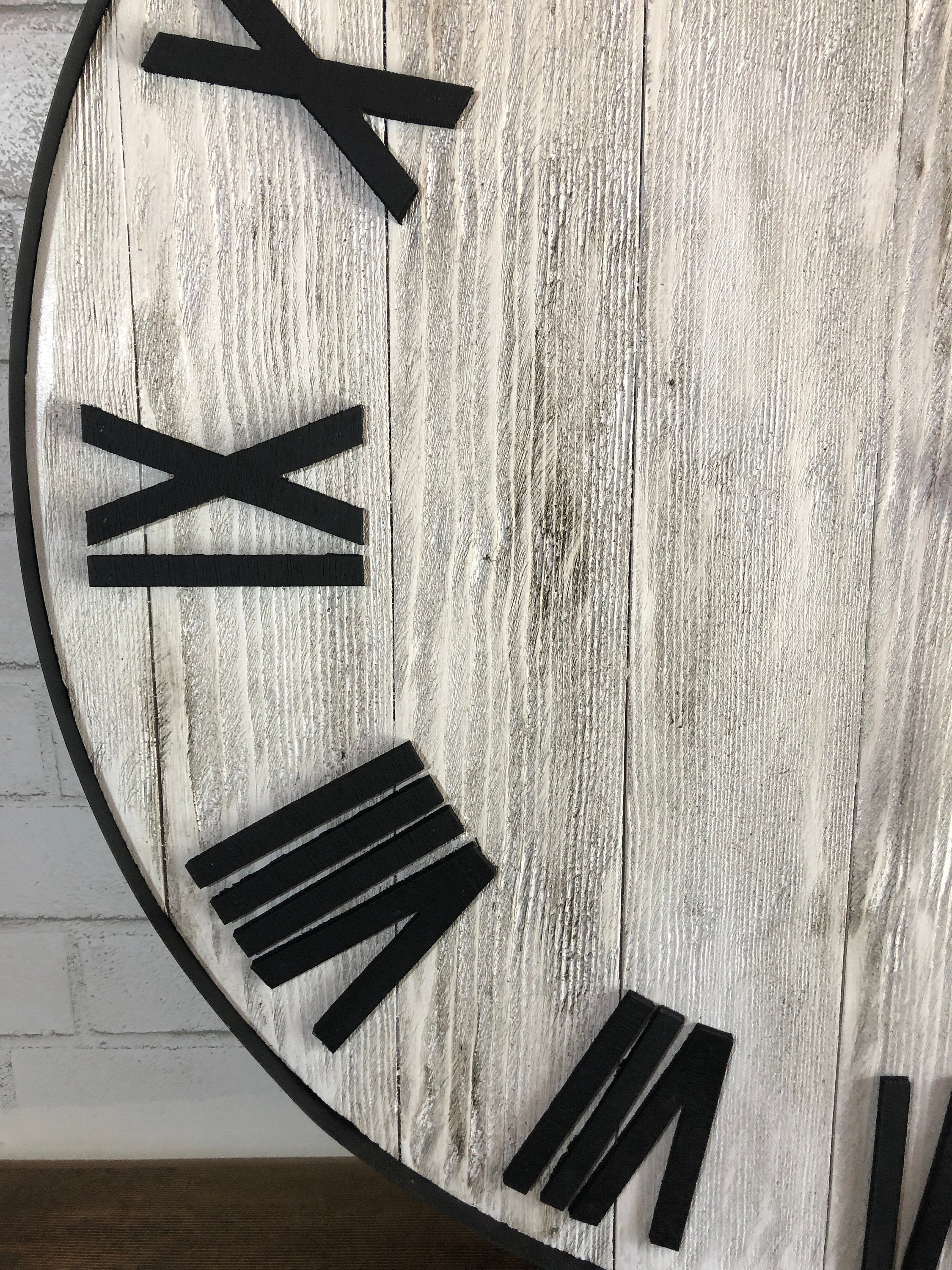 Pallet Style Wall Clock