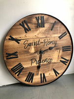 Load image into Gallery viewer, Modern Rustic Wall Clock
