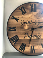 Load image into Gallery viewer, Modern Rustic Wall Clock
